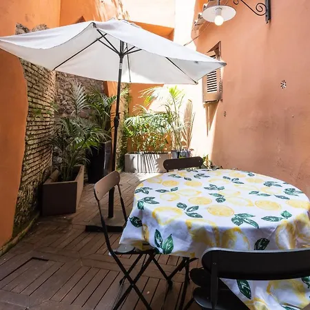 Rione Monti With Private Garden Apartament Rzym